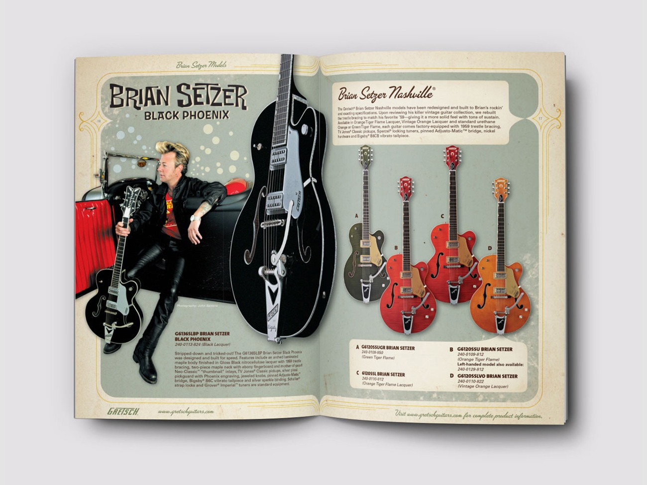 Gretsch Guitars Catalog DSGN Co.